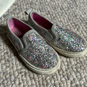Cat & Jack Sparkle Shoes - Toddler 8